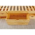 Miniatyrbillede 2 af 10: Cluse seng 90x200 cm natur.