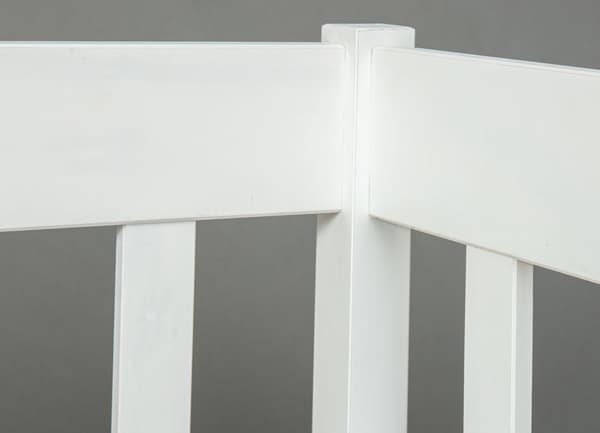 Sina seng 90x200 cm hvid.