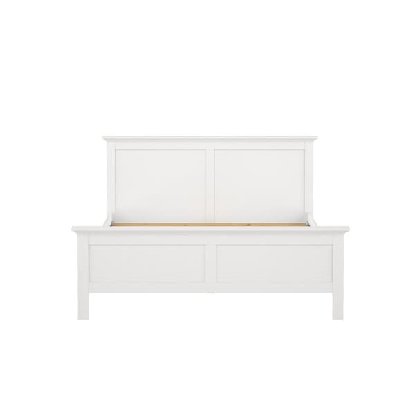 Venedig seng dobbeltseng 160x200 cm hvid.