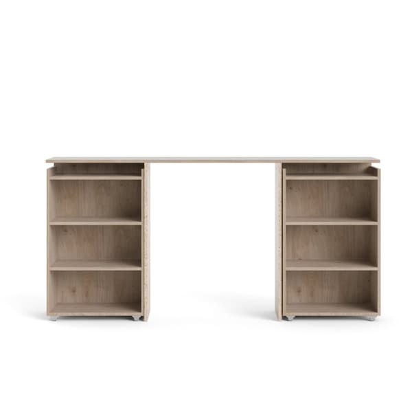 Nada huvudgavel 160 cm 4 hyllor hickorymönstrad.