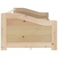 Miniatyrbilde 6 av 10: vidaXL Sengeramme 3 seter med skuffer heltre furu 90x200 cm