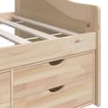 Miniatyrbillede 8 af 10: vidaXL 3-personers daybed med skuffer 90x200 cm massivt fyrretræ