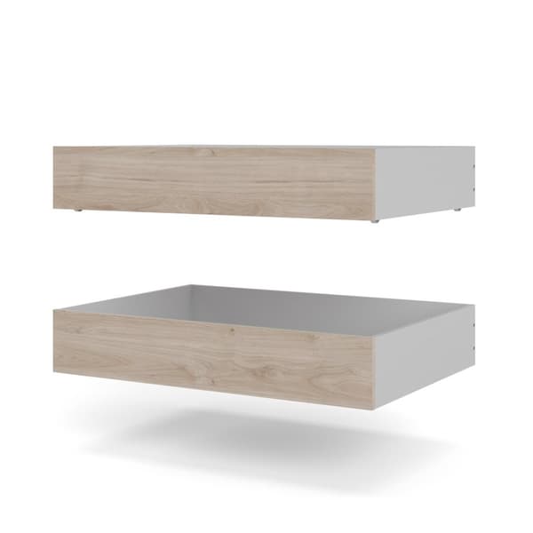 Nada sengeskuffe B94 cm 2 stk., Hickory dekor.