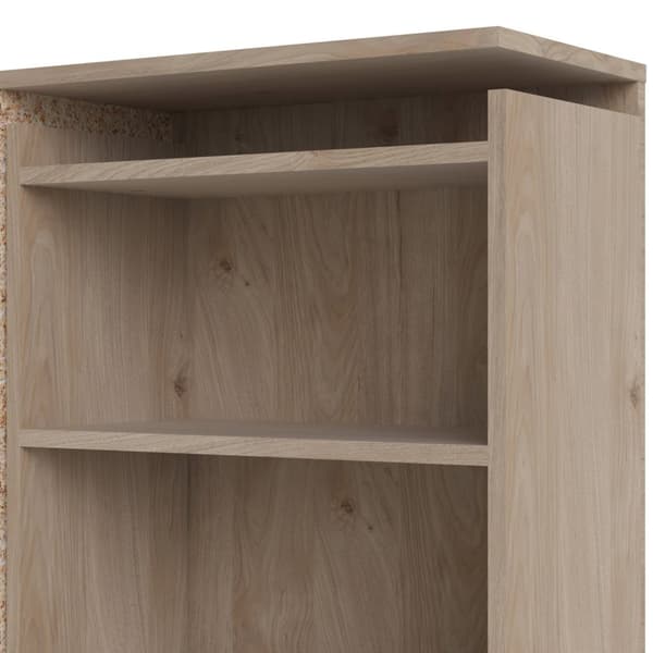 Nada sengegavl 160 cm 4 hyller Hickory dekor.