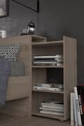 Miniatyrbilde 9 av 10: Nada sengegavl 160 cm 4 hyller Hickory dekor.