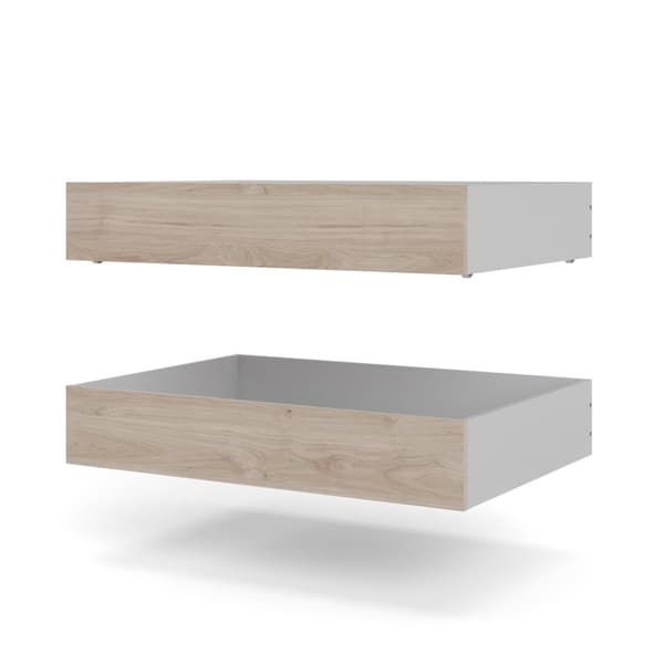 Nada  sengeskuff B99 cm 2 stk. Hickory dekor.