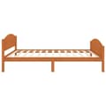 Miniatyrbilde 5 av 9: vidaXL Sengeramme honningbrun heltre furu 120x200 cm