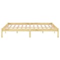 Miniatyrbilde 6 av 9: vidaXL Sengeramme heltre 120x190 cm Small Double