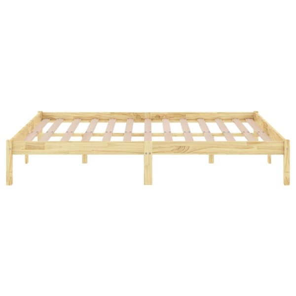 vidaXL Sengeramme heltre 120x190 cm Small Double