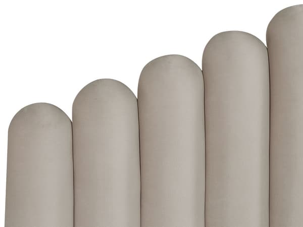 Seng med Opbevaring 180 x 200 cm Beige