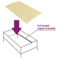 Miniatyrbillede 7 af 8: vidaXL lamelbund med 24 lameller 120x200 cm