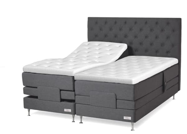 Nordic Beds Bjäre 1004 Ställbar Säng - Medium