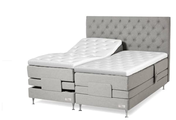 Nordic Beds Bjäre 1004 Ställbar Säng - Medium