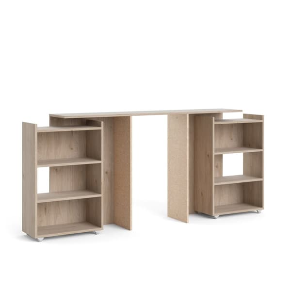 Nada sengegavl 140 cm 4 hyller Hickory dekor.