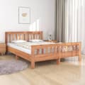 Miniatyrbillede 9 af 10: vidaXL sengestel 140x200 cm massivt teaktræ