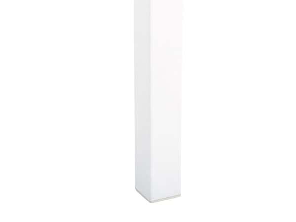 Dubbelsäng 160 x 200 cm Vit Sängram Metall Industriell