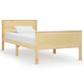 Miniatyrbilde 1 av 9: vidaXL Sengeramme heltre furu 90x200 cm