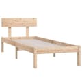 Miniatyrbilde 3 av 11: vidaXL Sengeramme heltre furu 90x200 cm
