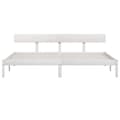 Miniatyrbillede 4 af 11: vidaXL sengeramme 180x200 cm Super King massivt fyrretræ hvid