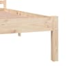 Pikkukuva 6 / 10: vidaXL Sängynrunko täysi mänty 180x200 cm Super King