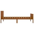 Miniatyrbilde 4 av 9: vidaXL Sengeramme honningbrun heltre furu 100x200 cm