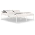 Miniatyrbilde 3 av 11: vidaXL Seniorseng hvit 180x200 cm heltre furu