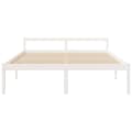 Miniatyrbilde 5 av 11: vidaXL Seniorseng hvit 180x200 cm heltre furu