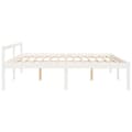 Miniatyrbilde 6 av 11: vidaXL Seniorseng hvit 180x200 cm heltre furu