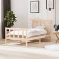 Miniatyrbilde 3 av 10: vidaXL Sengeramme heltre 100x200 cm