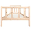 Miniatyrbilde 5 av 10: vidaXL Sengeramme heltre 100x200 cm