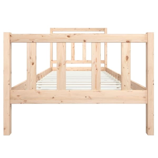 vidaXL Sengeramme heltre 100x200 cm