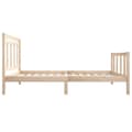 Miniatyrbilde 6 av 10: vidaXL Sengeramme heltre 100x200 cm