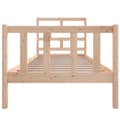 Miniatyrbilde 5 av 10: vidaXL Sengeramme heltre furu 100x200 cm
