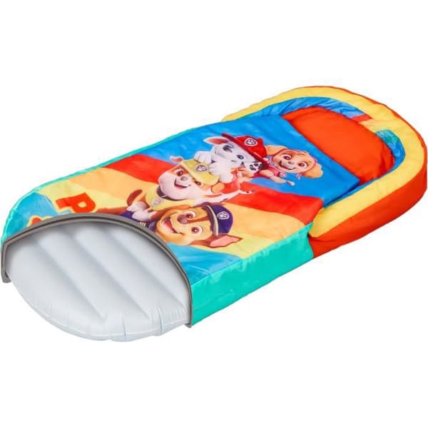 PAW PATROL My All First ReadyBed - Uppblåsbar barnsäng med integrerad sovsäck