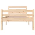 Miniatyrbilde 5 av 10: vidaXL Sengeramme heltre 90x200 cm