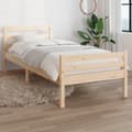 Miniatyrbilde 2 av 10: vidaXL Sengeramme heltre 90x200 cm