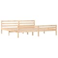 Miniatyrbilde 4 av 10: vidaXL Sengeramme heltre 200x200 cm