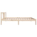 Miniatyrbilde 5 av 9: vidaXL Sengeramme heltre furu 90x190 cm Single