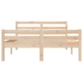 Miniatyrbilde 4 av 10: vidaXL Sengeramme heltre 120x200 cm