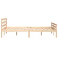 Miniatyrbilde 5 av 10: vidaXL Sengeramme heltre 120x200 cm