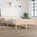 Miniatyrbilde 10 av 10: vidaXL Sengeramme heltre 120x200 cm
