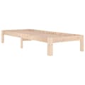 Miniatyrbilde 3 av 10: vidaXL Sengeramme heltre 75x190 cm