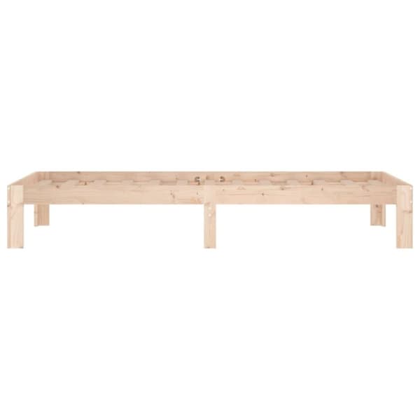 vidaXL Sengeramme heltre 75x190 cm