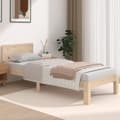 Miniatyrbilde 10 av 10: vidaXL Sengeramme heltre 75x190 cm