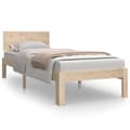 Miniatyrbilde 1 av 10: vidaXL Sengeramme heltre 75x190 cm