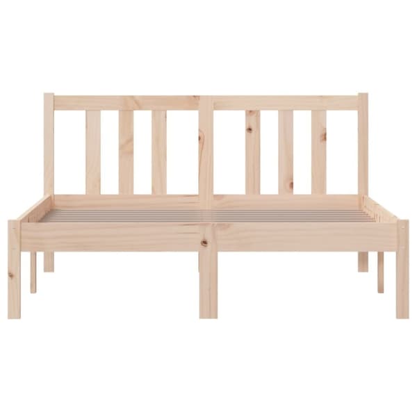 vidaXL sengeramme 120x200 cm massivt træ