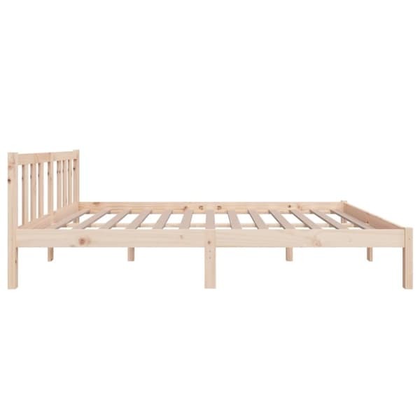 vidaXL sengeramme 120x200 cm massivt træ