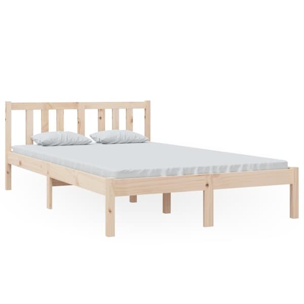 vidaXL sengeramme 120x200 cm massivt træ