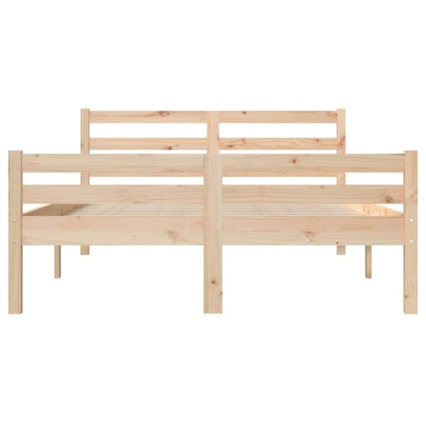 vidaXL sengeramme 160x200 cm massivt træ