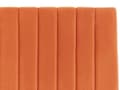 Miniatyrbillede 10 af 11: Osmannisk seng Orange Velour Polstring EU King Size Tuftet Hovedgærde Opbevaringsfunktion